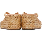 Ancient Greek Sandals Beige Etheria Low Wedge Heeled Sandals