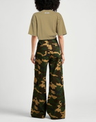 Laneus Womens T-shirt Khaki