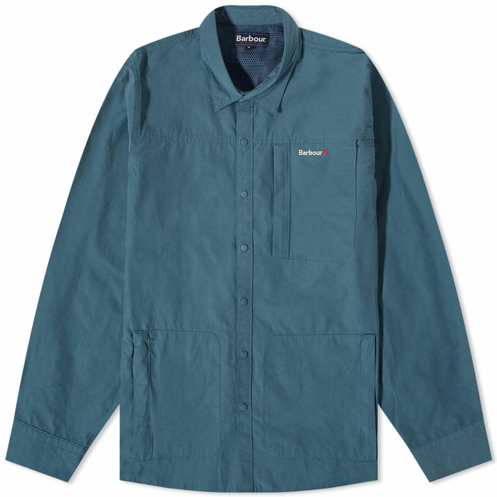 Photo: Barbour Men's Jonah Overshirt in Lake