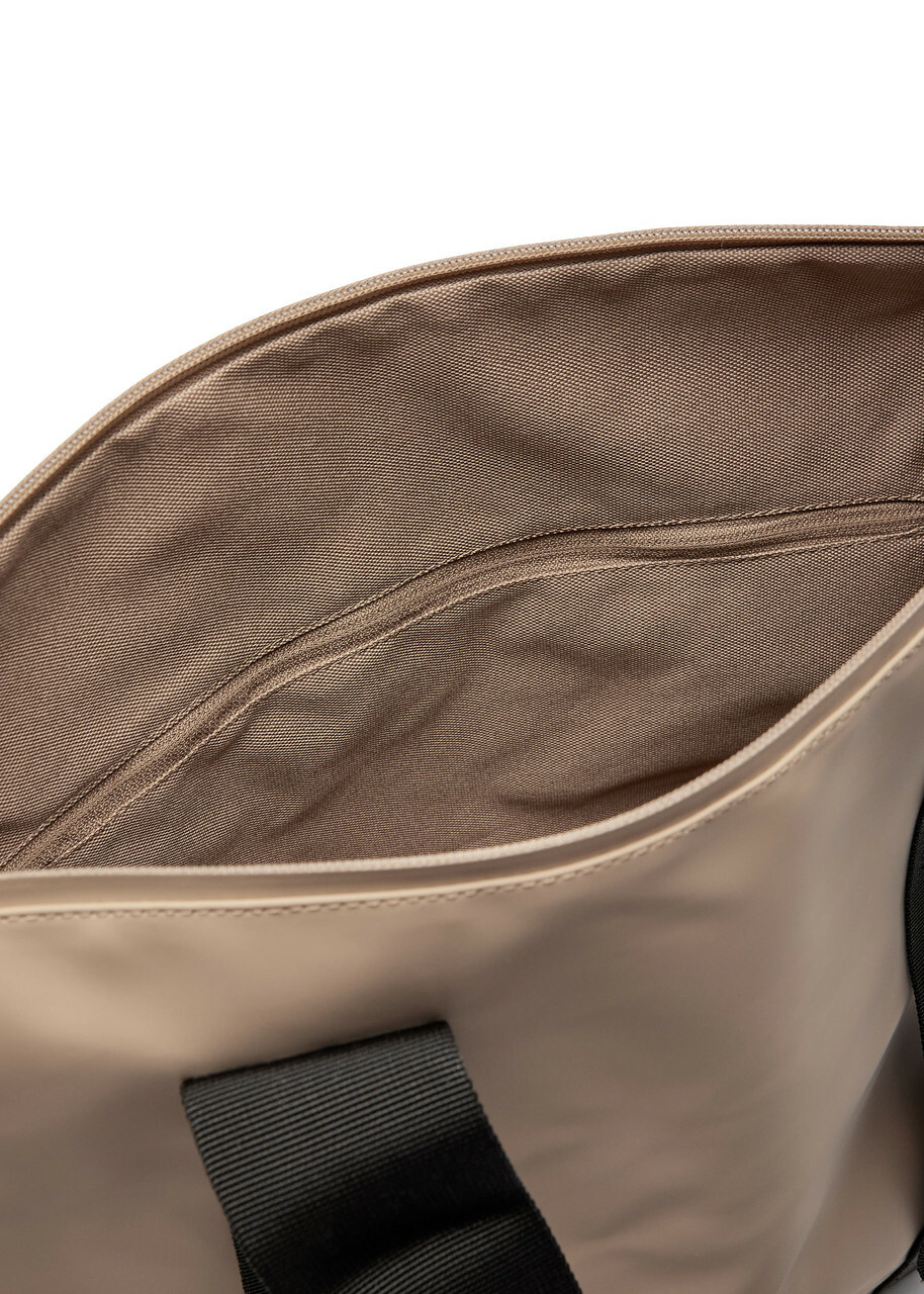 Rains Rush Rubberised Tote - Beige - One Size