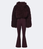 Cordova Nozawa belted shearling ski suit