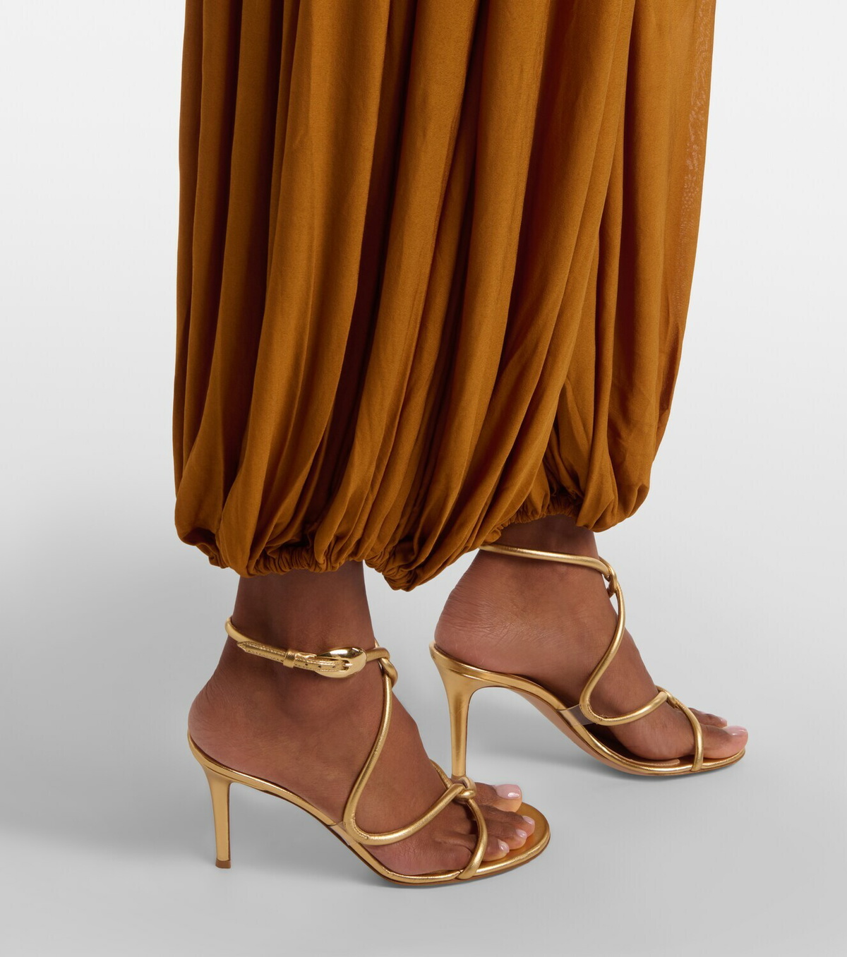 Zimmermann Luna pleated jersey jumpsuit