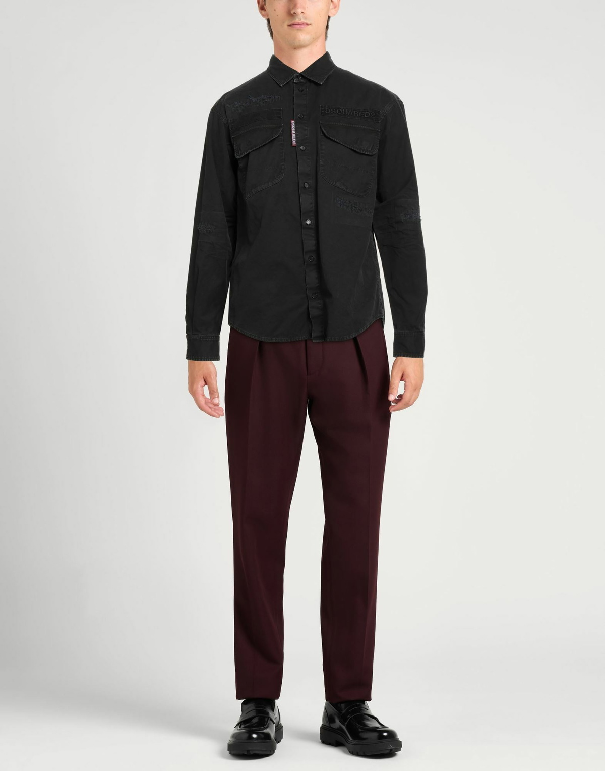 Dsquared2 Mens Shirt in Black