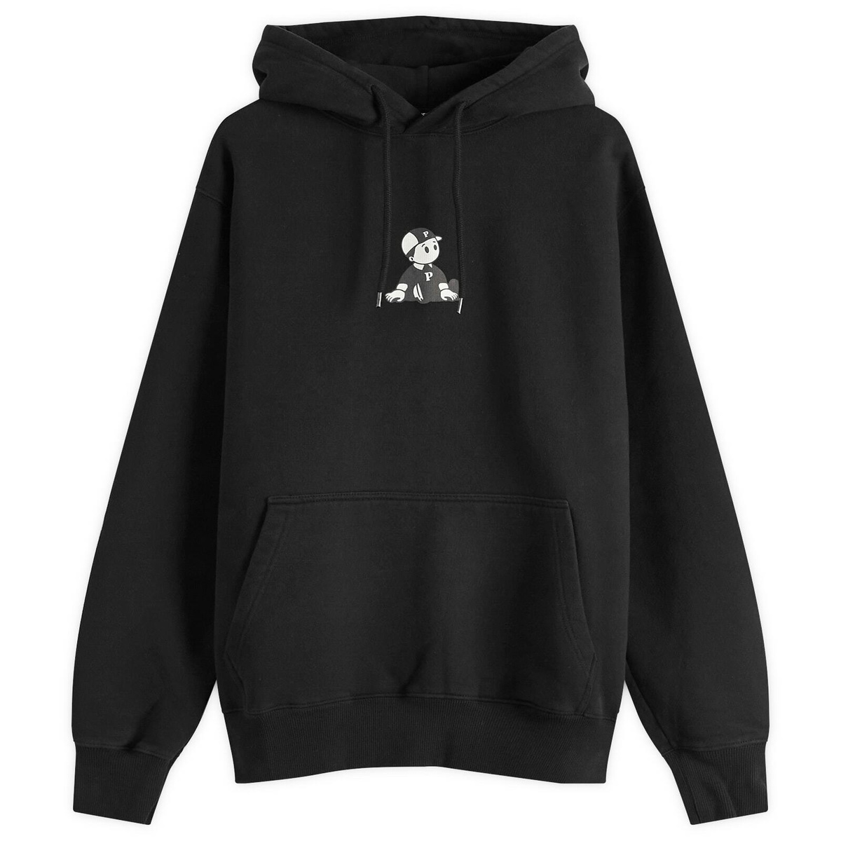 Pawa Speed Sports Men's Boy Hoodie in Black