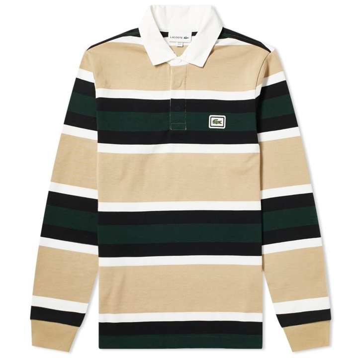 Photo: Lacoste Stripe Rugby Shirt
