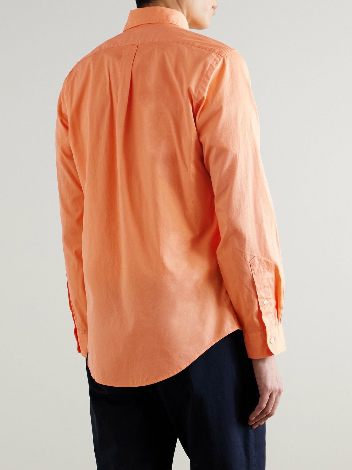 Polo Ralph Lauren - Logo-Embroidered Cotton Shirt - Orange