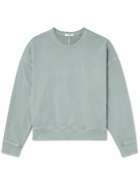 AGOLDE - Dane Cotton-Jersey Sweatshirt - Green