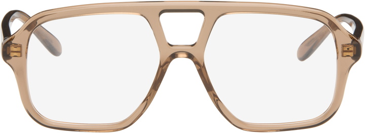 Photo: LOEWE Brown Slim Glasses