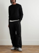 Canada Goose - Rosseau Logo-Appliquéd Wool Sweater - Black
