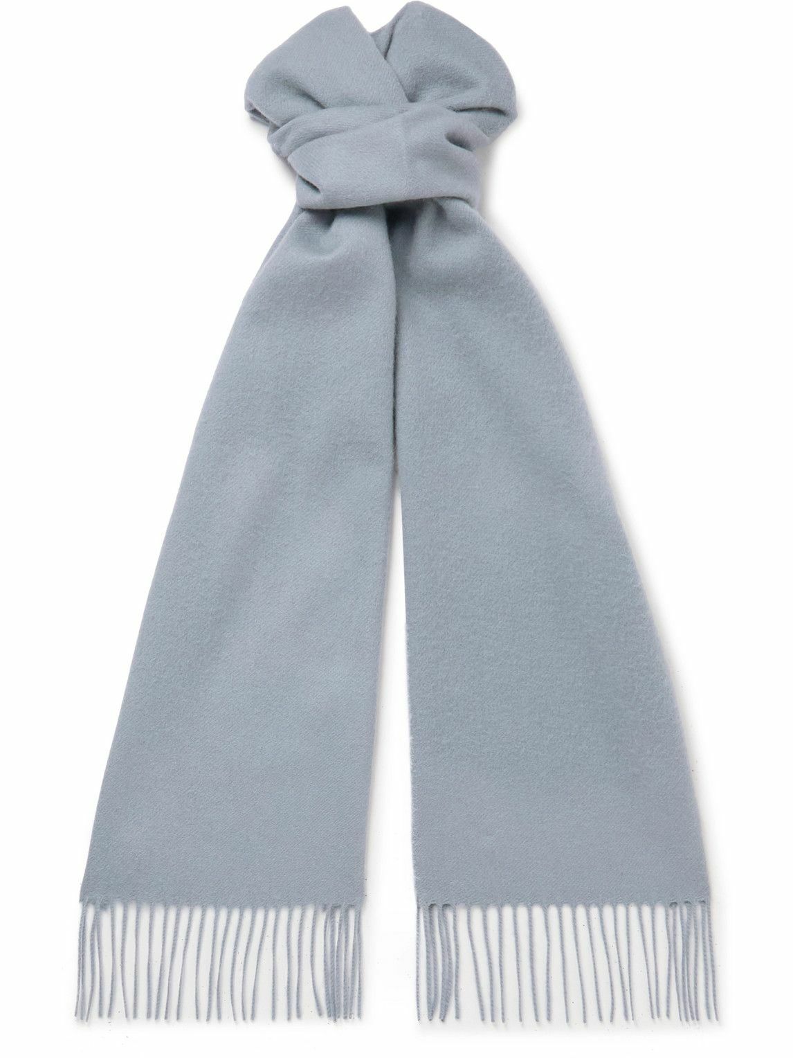 Johnstons of Elgin Fringed Cashmere Scarf Johnstons of Elgin