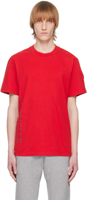 Photo: Moncler Red Crewneck T-Shirt