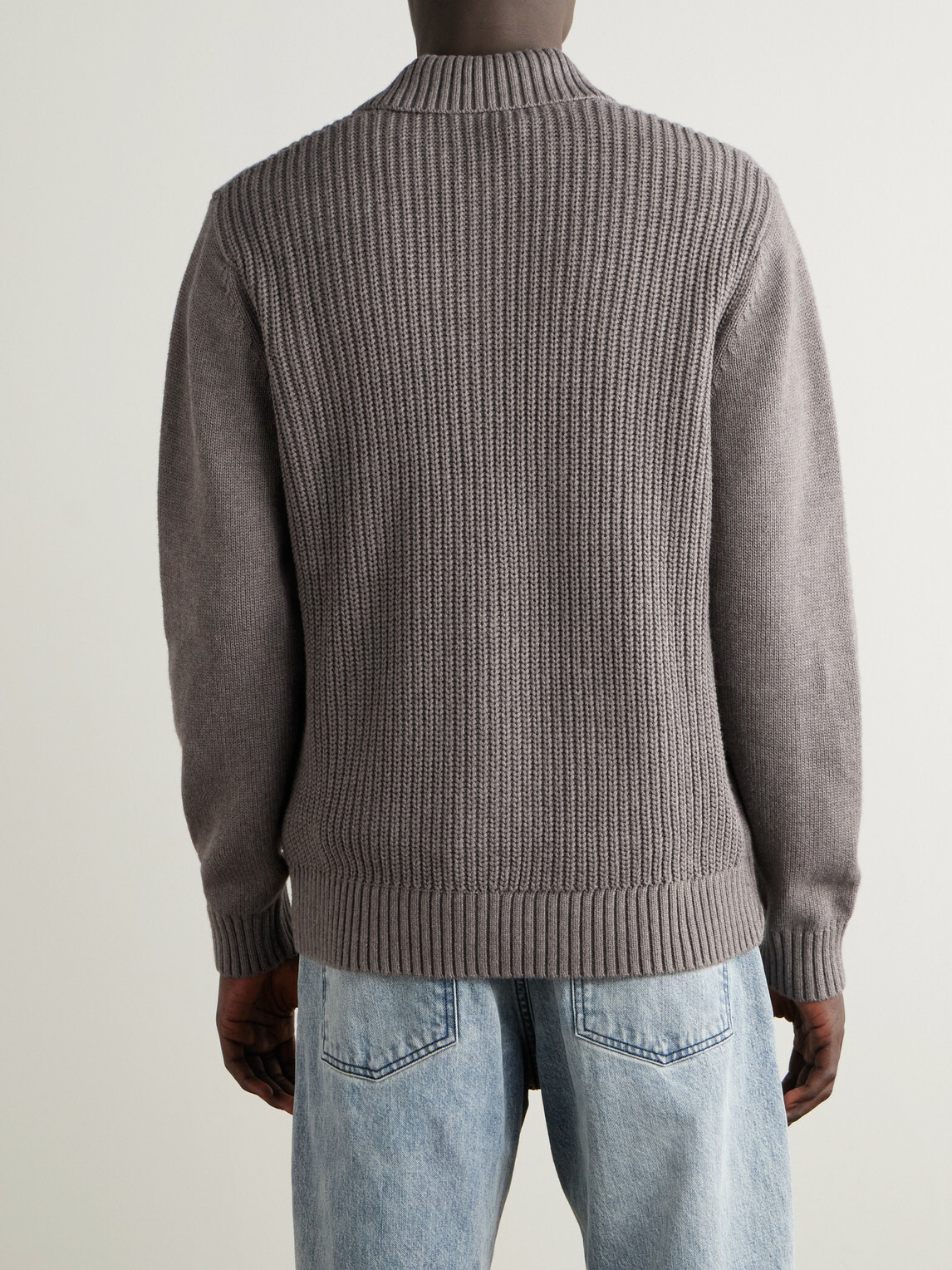 Frescobol Carioca - Romano Cotton and Cashmere-Blend Polo Sweater - Brown