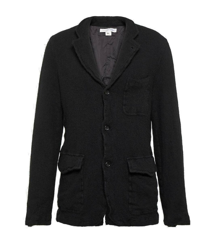 Photo: Comme des Garçons Shirt Wool-blend jacket