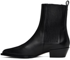 Aeyde Black Belinda Cowboy Chelsea Boots
