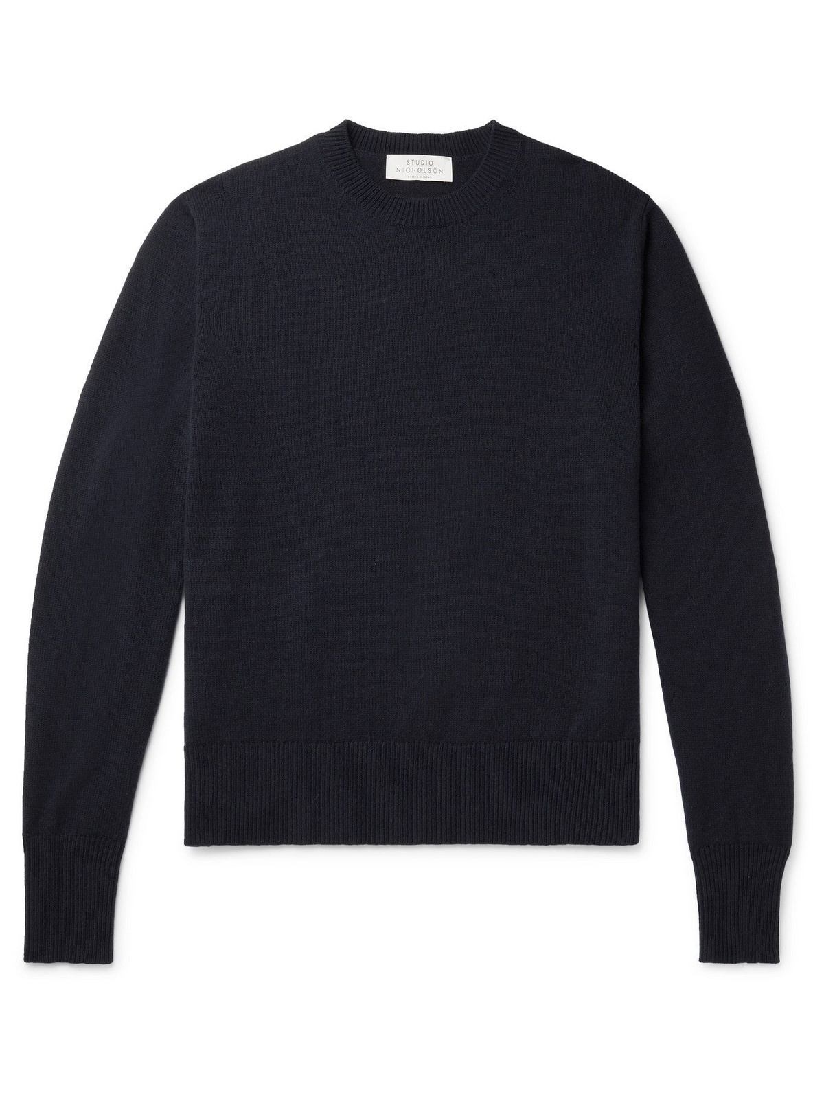 STUDIO NICHOLSON - Sorello Wool Sweater - Blue Studio Nicholson