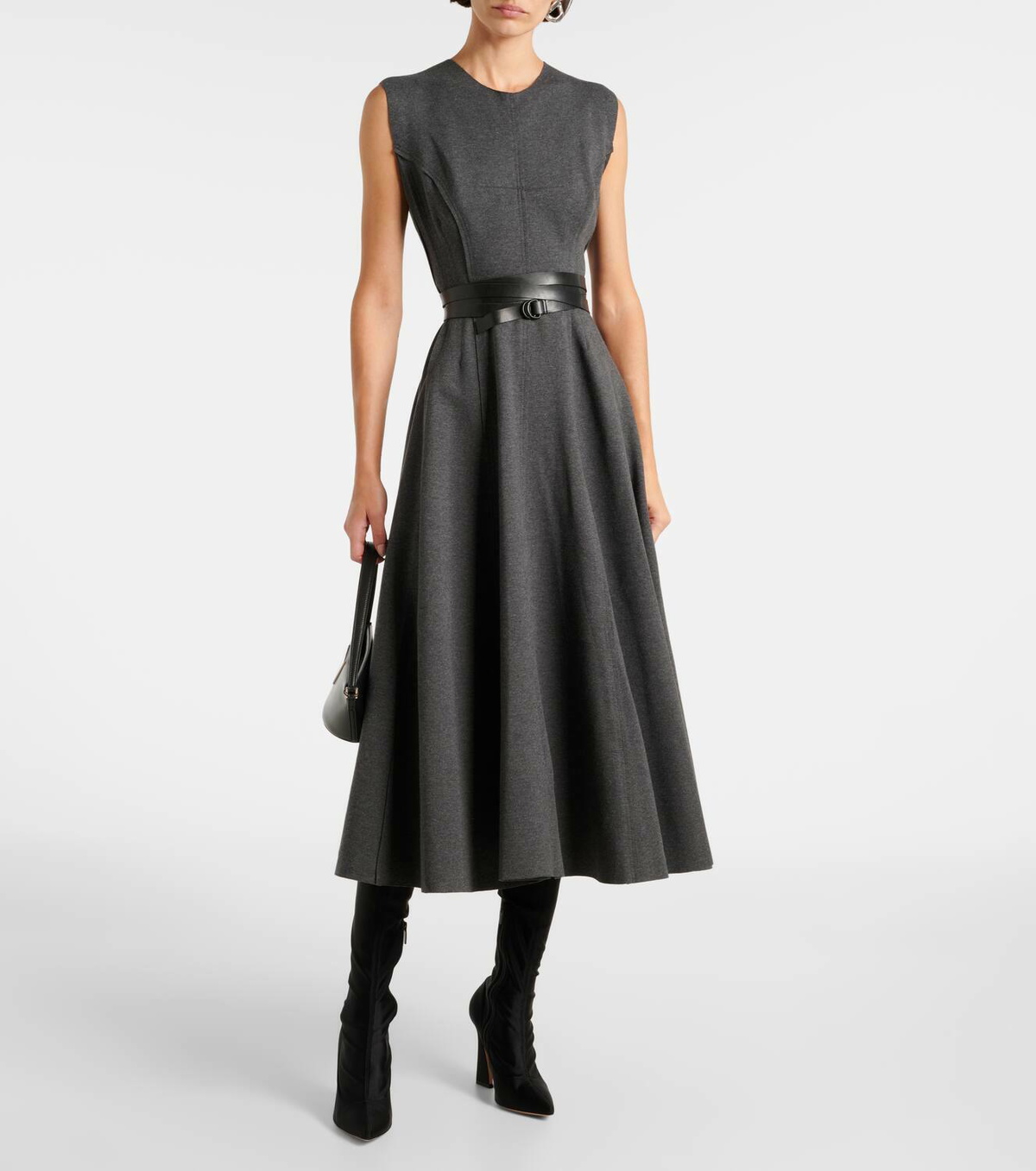 Grace Cotton-Blend Long Dress