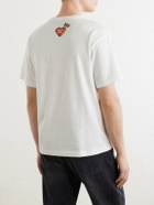 Human Made - Printed Cotton-Jersey T-Shirt - White