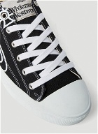Vivienne Westwood - Plimsoll 2.0 Low Top Sneakers in Black