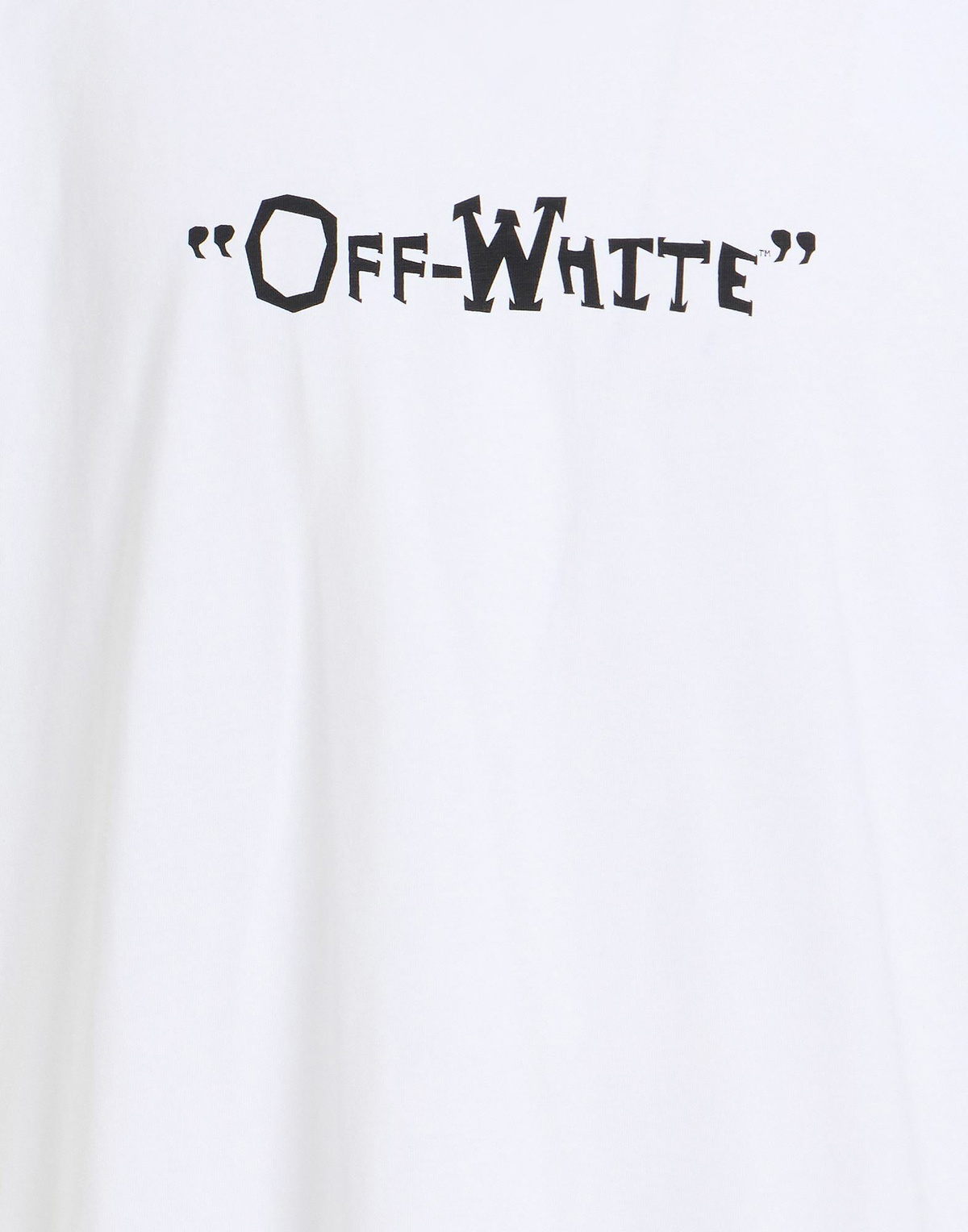 Off-white Mens T-shirt in White