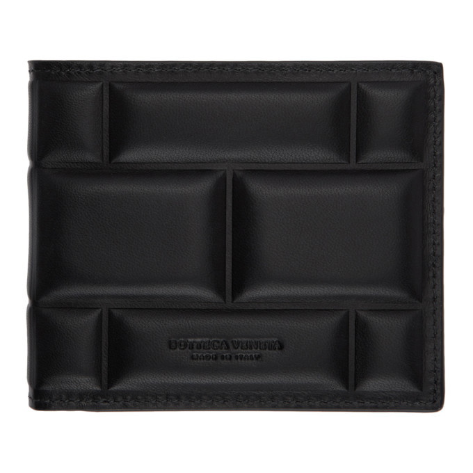 Photo: Bottega Veneta SSENSE Exclusive Black Nappa Leather Bifold Wallet