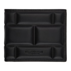 Bottega Veneta SSENSE Exclusive Black Nappa Leather Bifold Wallet