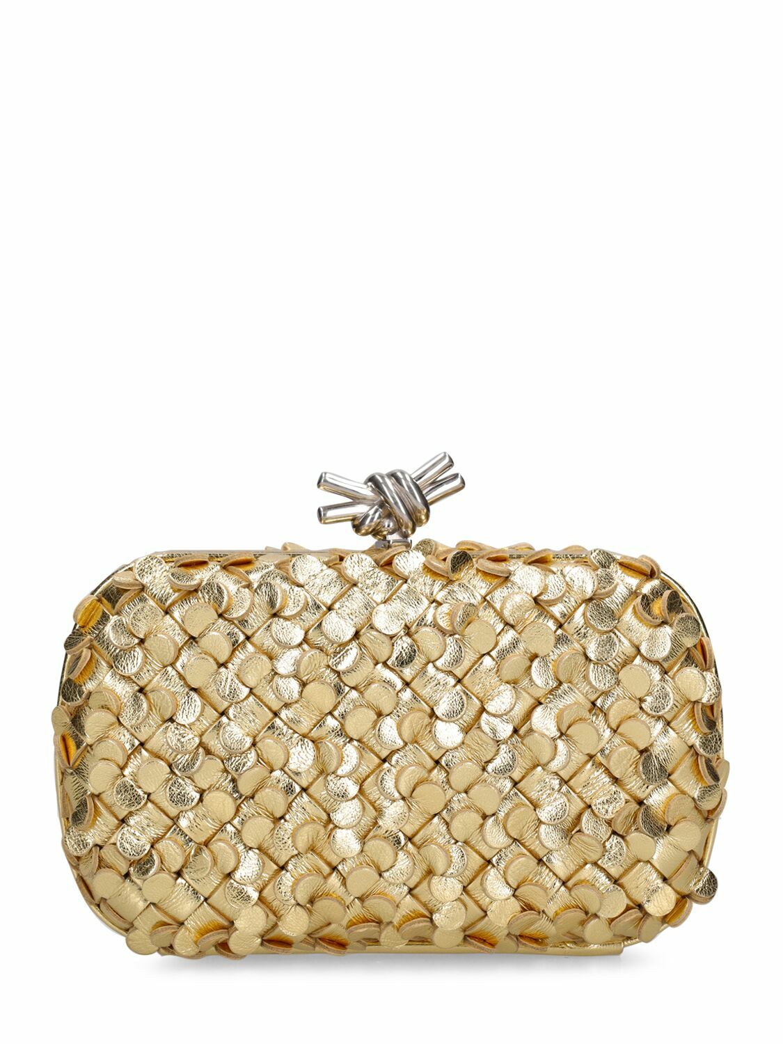 BOTTEGA VENETA - Knot Leather Clutch