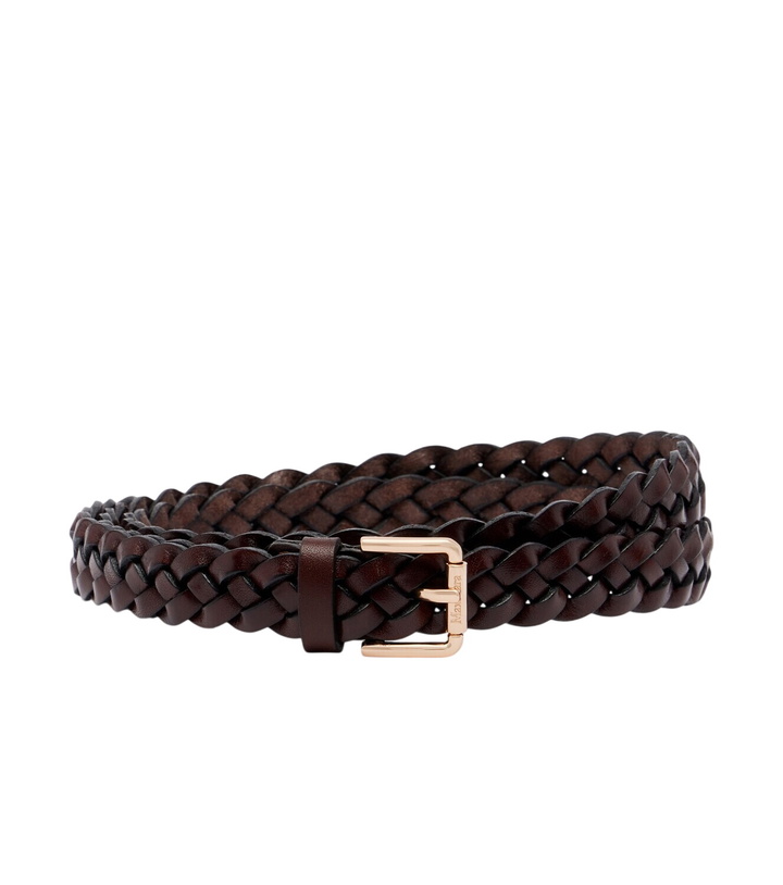 Photo: Max Mara Woven leather belt