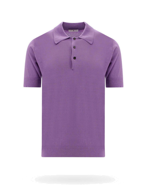 Photo: Pt Torino Polo Shirt Purple   Mens