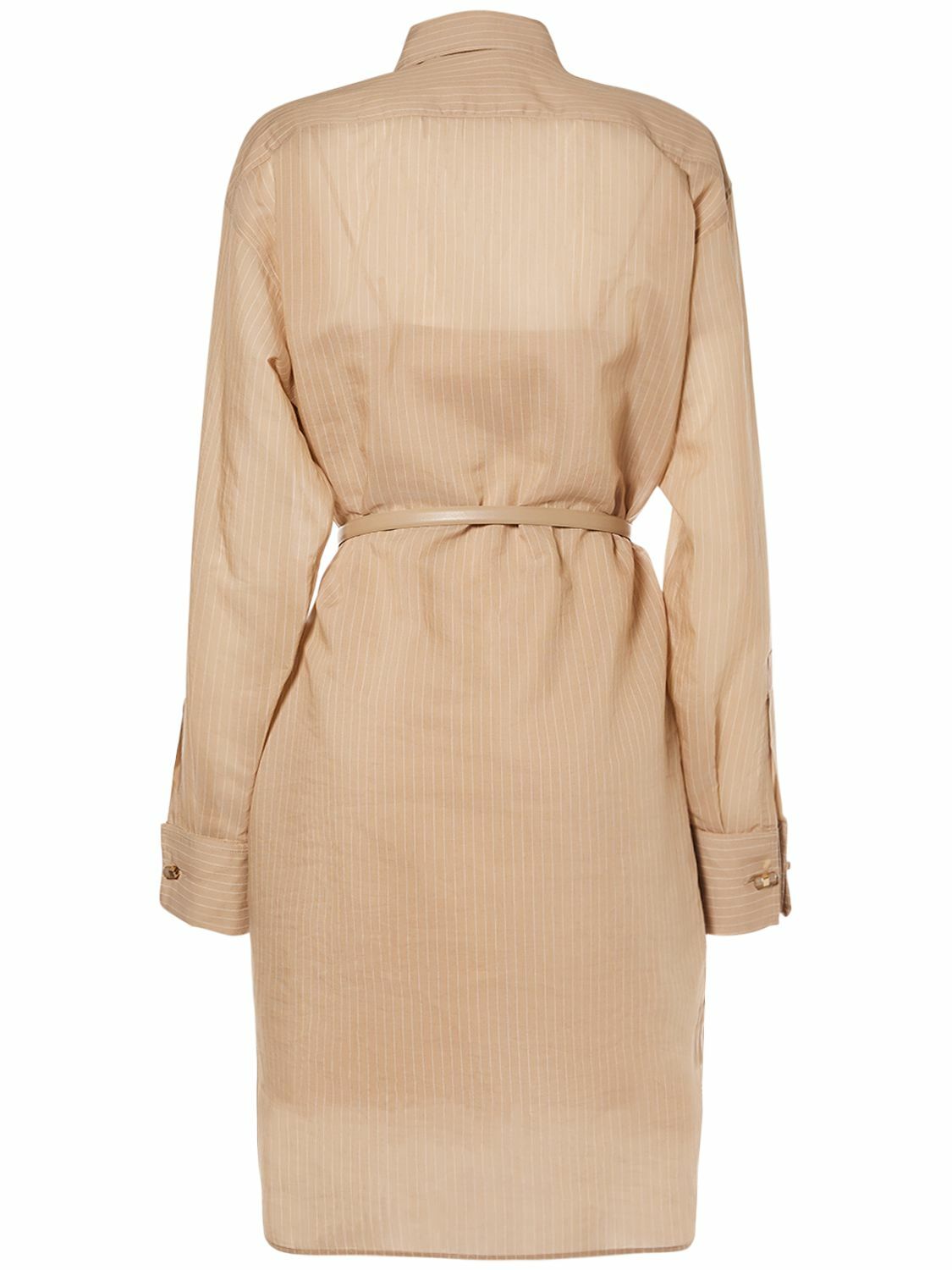 【送料&関税込】Max Mara V-neck Pleated Mini Dress Pleated V-neck dress | Max Mara | Maxi | Simons