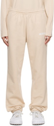 Jacquemus Beige Le Papier 'Le Jogging Jacquemus' Lounge Pants