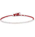 Mikia - Beaded Cord Bracelet - Red