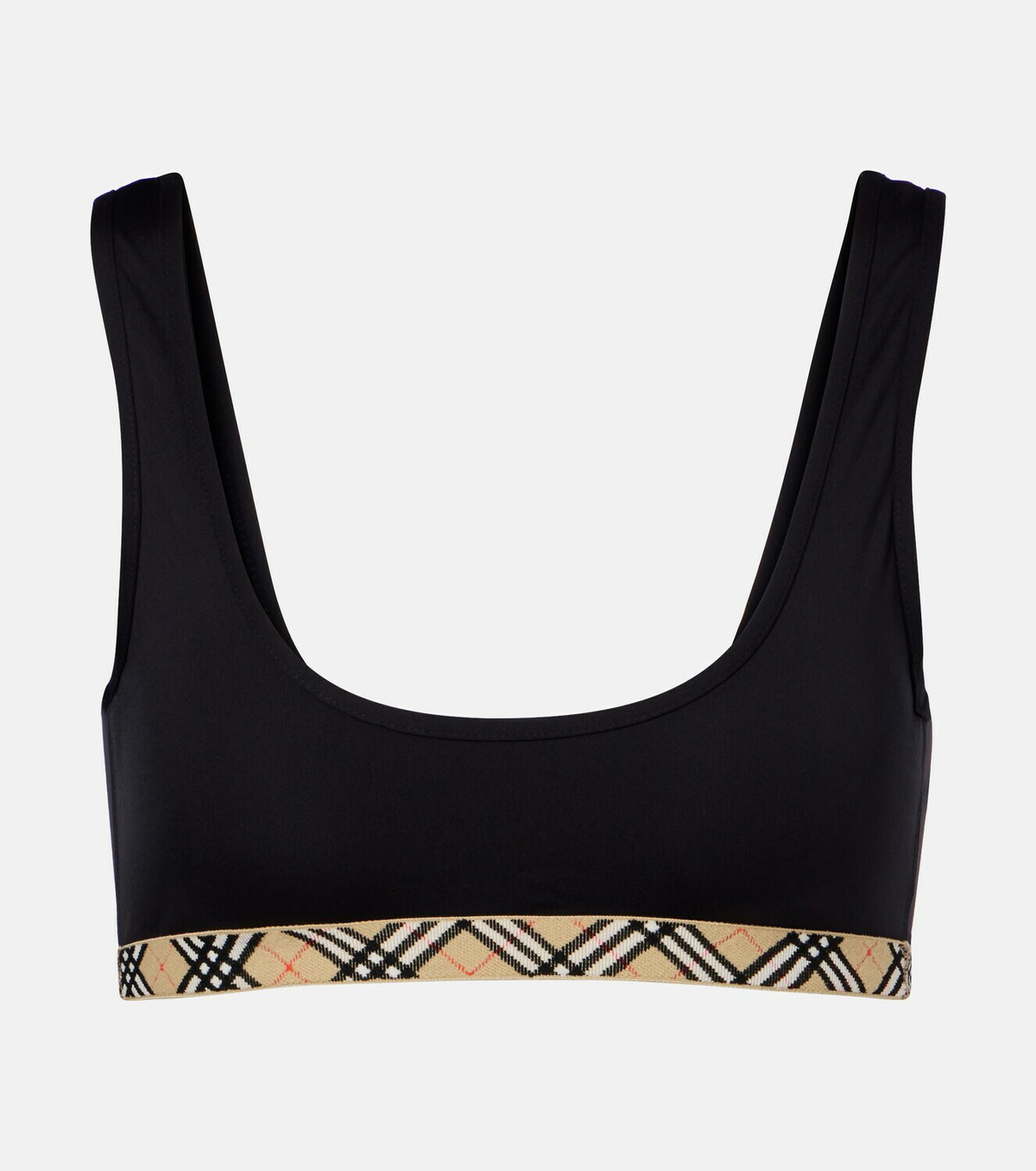 Burberry Burberry Check bikini top