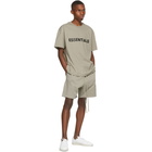 Essentials Khaki Logo T-Shirt