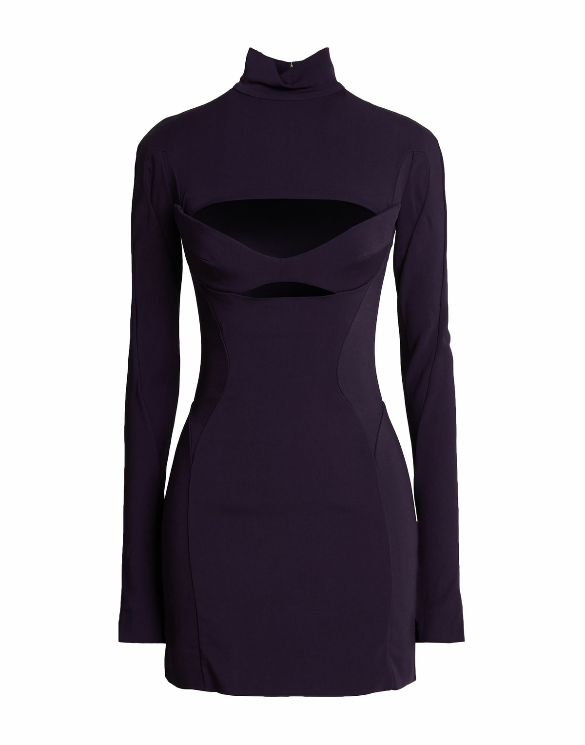 Mugler Womens Mini dress Plum