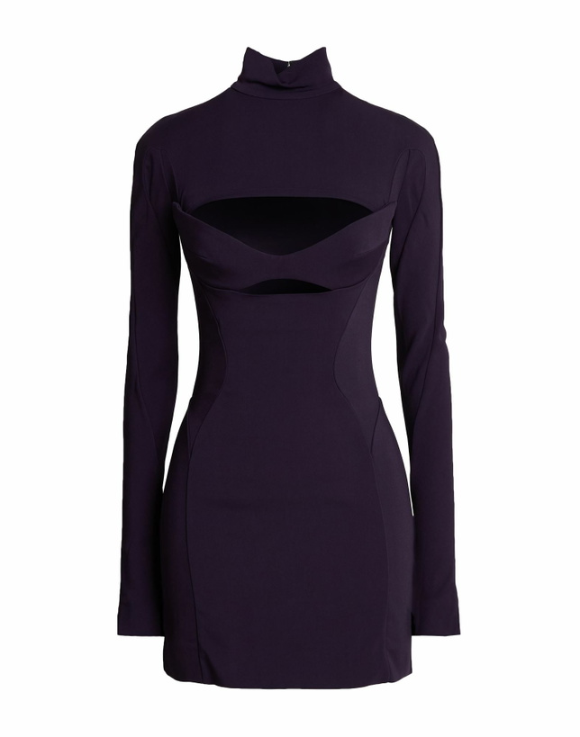 Photo: Mugler Womens Mini dress Plum