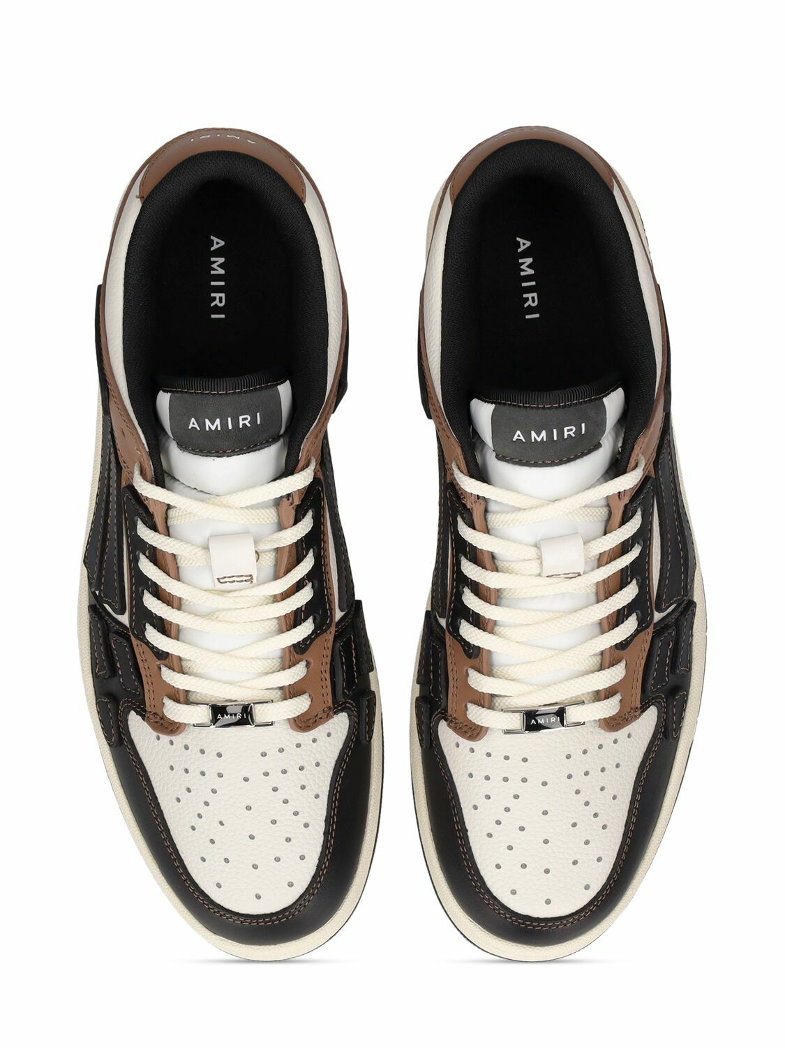 AMIRI - Skel Top Leather Low Top Sneakers