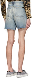 Saint Laurent Blue California Shorts