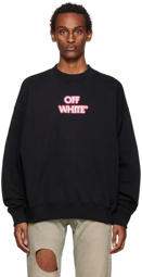 Off-White Black Emotion Neon Sweatshirt