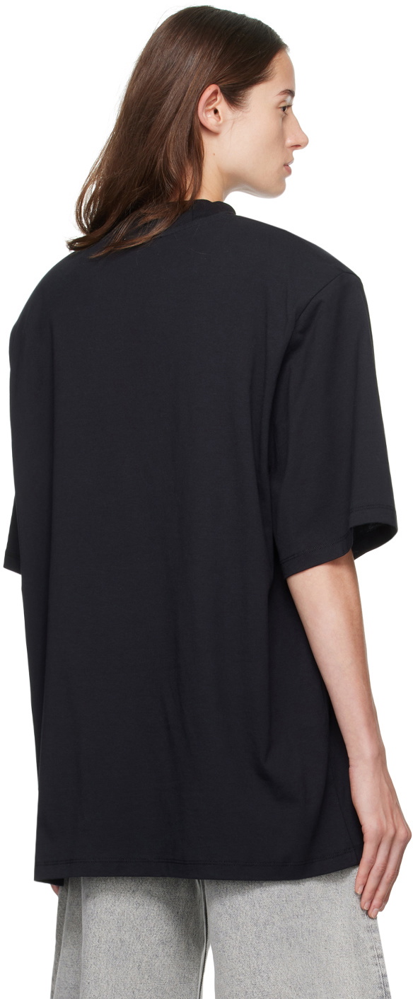 The Attico Black Kilie T-Shirt The Attico
