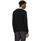 Kenzo Black Wool Kenzo Paris Sweater