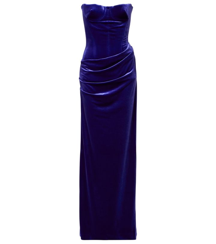 Alex Perry Velvet gown Alex Perry