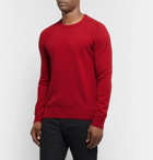 SAINT LAURENT - Slim-Fit Cashmere Sweater - Red
