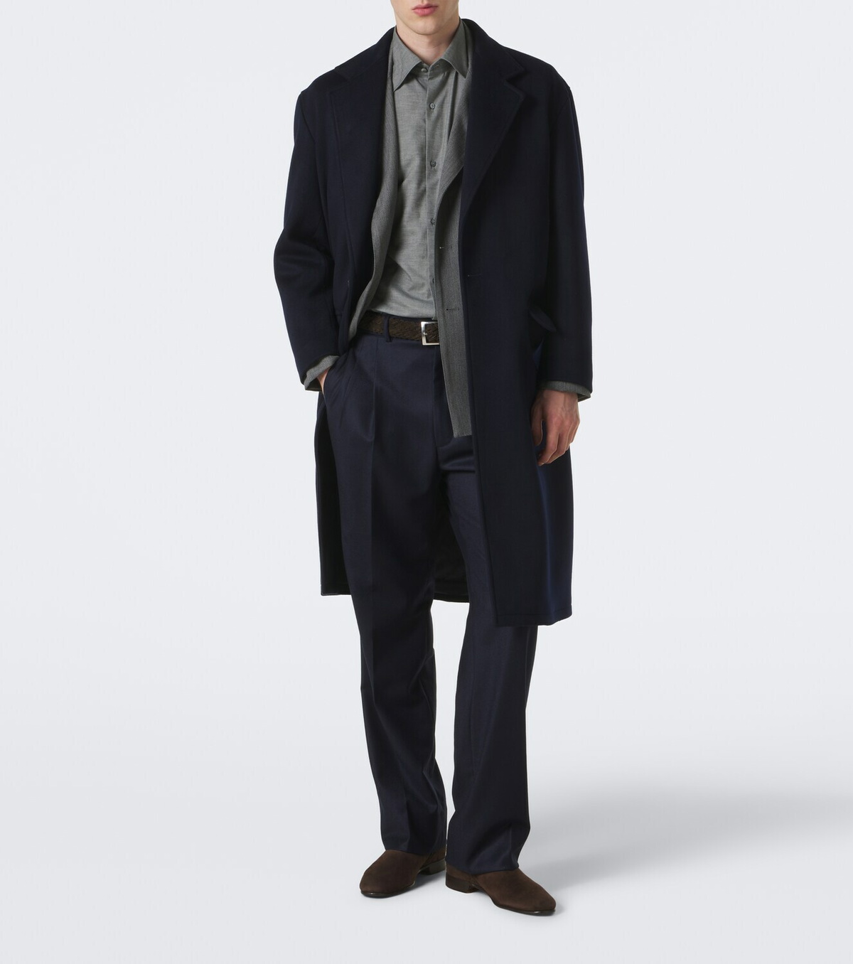 Stòffa Wool and cashmere wide-leg pants