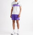 Nike Tennis - NikeCourt Flex Slam Belted Shell Tennis Shorts - Purple