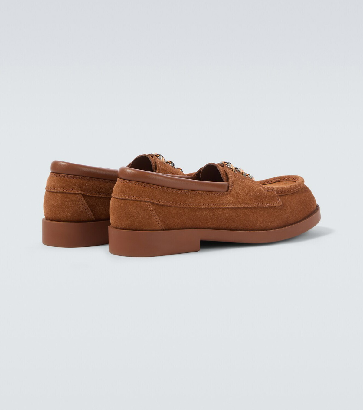 Bottega Veneta Pier suede boat shoes