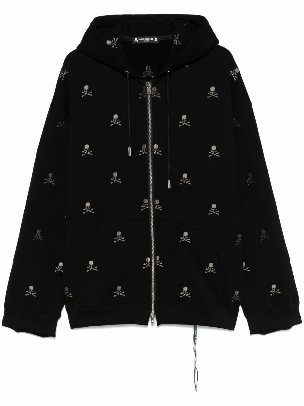 Mastermind Japan Men's Micorfibre Stripe Knit in Black/Brown