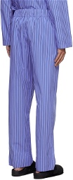 Tekla Blue Drawstring Pyjama Pants