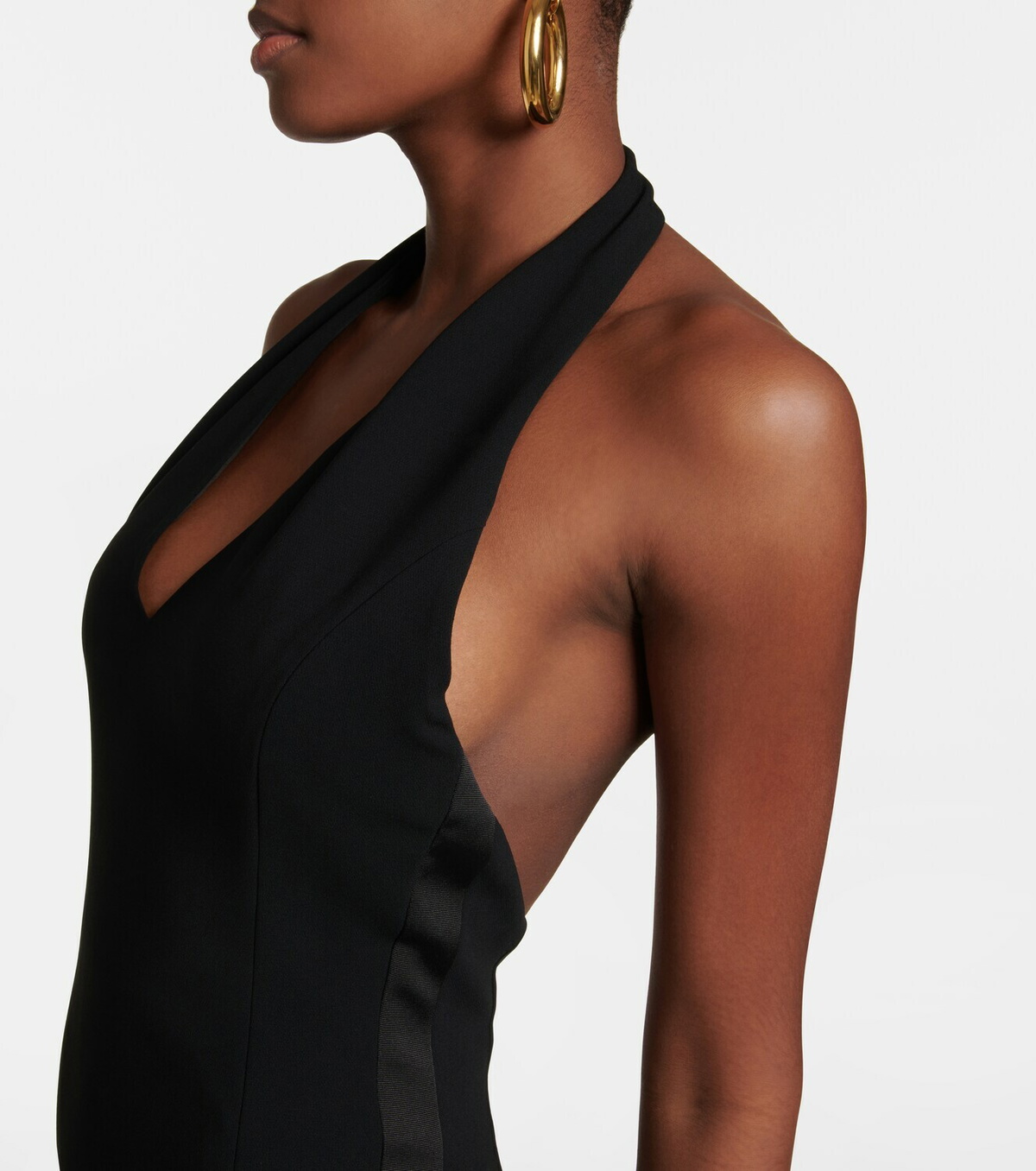 【Max Mara】 Halter-neckジャージ maxiドレス Max Mara - Uranio halter maxi dress Max Mara