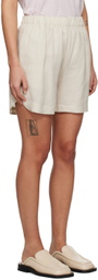 Le Petit Trou Beige Lucie Shorts