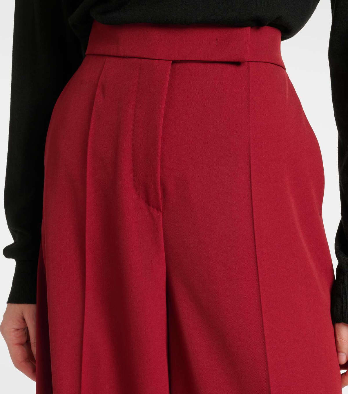 【関税＆送料込み】Max Mara Ninfa - Wool Gabardine Trousers Gabardine wool trousers, camel | 
